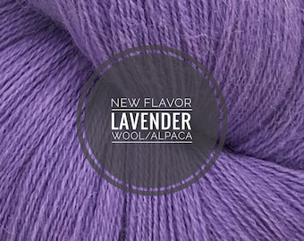 Macaron, 3 Flavors, 80/20 Wool/Alpaca, Hand-dyed, Hand-spun, Fingering-weight Yarn, 2 Ounce Skein