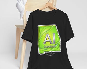 Alabama Periodic Table Shirt - Funny Chemistry State Pride Tee