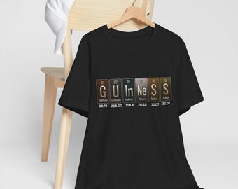 Guinness Periodic Table Shirt - Funny Science Stout Tee