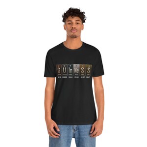 Guinness Periodic Table Shirt - Funny Science Stout Tee zdjęcie 17