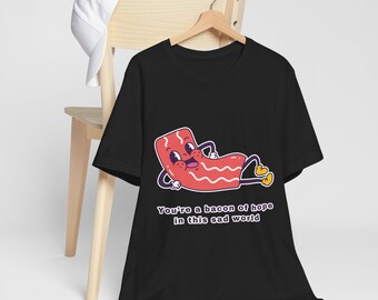 Funny Bacon Lover T-Shirt - Foodie Humor Graphic Tee