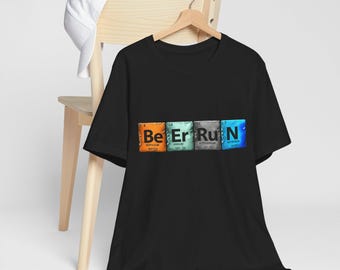 Beer Run Shirt - Periodic Table Funny Drinking Tee