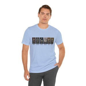 Guinness Periodic Table Shirt - Funny Science Stout Tee zdjęcie 19