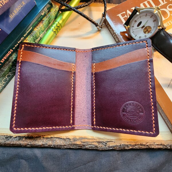 Purple Wallet - Etsy