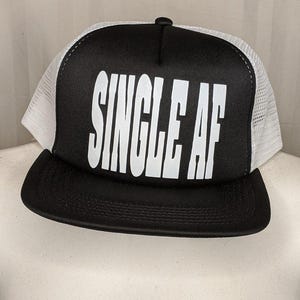 Bonés de caminhoneiro de festa AF Single