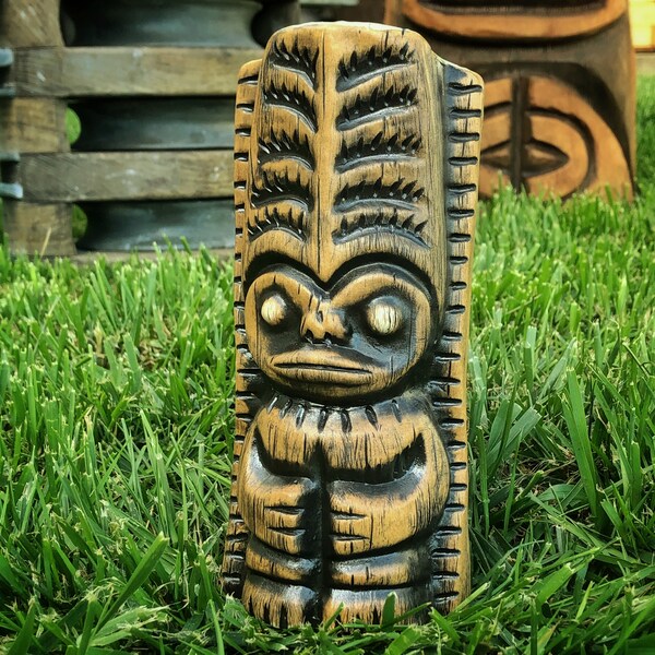 Kanaloa tiki mug - wood grain