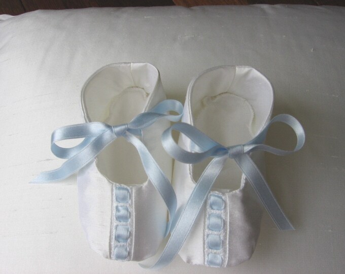 Baby Booties, Christening Gift, Baptism Gift - Etsy