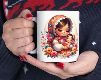 Amor De Madre Mug | Gift for Mom | Mother’s Love Decor | Coffee Mugs for Mom | Mother’s Day Gift | Latina Mom Gift | Latina Gifts for Her