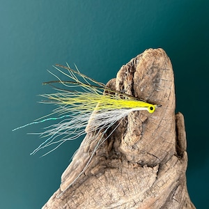 Clouser Minnow Yellow over White - 6 Pack