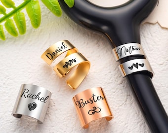 Targhetta identificativa personalizzata per stetoscopio: in acciaio inossidabile con incisione laser, regalo per infermieri, medici, infermieri professionali, accessori per infermieri.