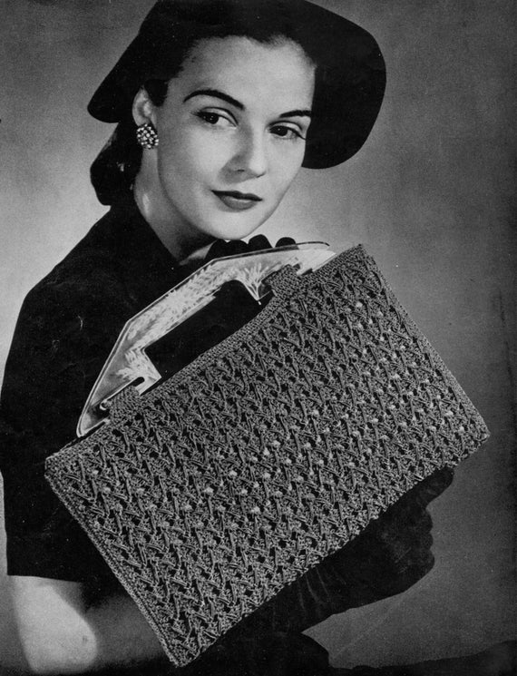 1940s Vintage Victory Bag Pattern PDF eBook