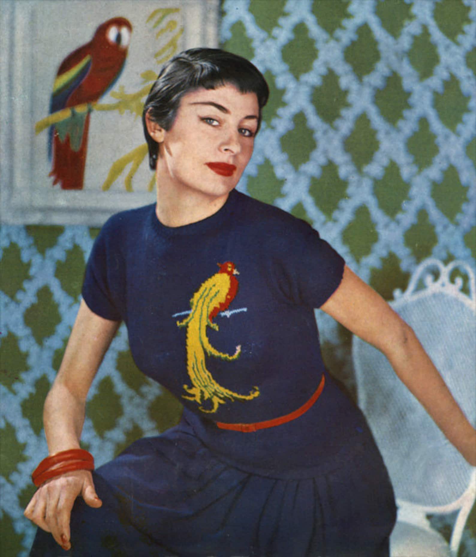Vintage Colourful Bird Jumpsuit
