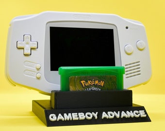 Nintendo Gameboy Advance Stand GBA Accessory 2 in 1 Console and Game Display Stand For Gaming Handheld Retro Holder Gaming Accessory Gift