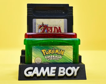 ゲームボーイクラシック GBA ゲーム収納ディスプレイスタンド ゲームカートリッジ ブラック ゲームオーガナイザー 任天堂 ゲームボーイカラー用 アクセサリー ゲームホルダー GBA用