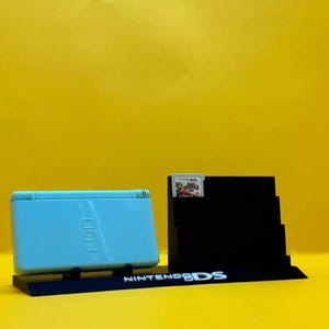 Nintendo DS DS Lite console and game stand Black and White Storage display stand Accessory for Nintendo DS and Ds lite device holder game