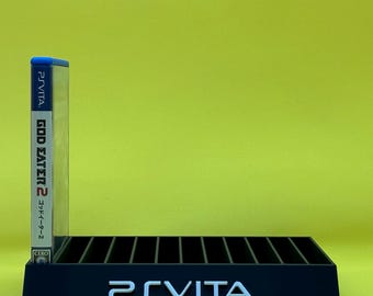 Sony PS Vita-gamehouder Displaystandaard voor PS Vita Gamecartridges Storage Collection-organizer voor Sony PS Vita Zwart-wit Past op 12"