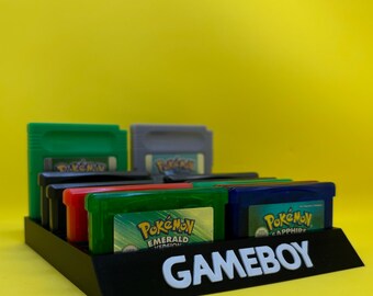 Gameboy DMG Patronenhalter 24 Spiel Organisator für Nintendo Gameboy Voraus Spiel Lagerung Patrone Ständer Schwarz Spiel Halter Retro Spiele