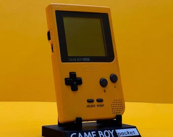 Nintendo Gameboy Pocket Display Stand Handheld Retro Game Console Houder Gaming Accessoire Cadeau Zwart-wit Gaming Cadeau Idee voor Gamer