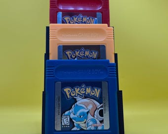 Gameboy Classic DMG-01 Patronenanzeige für GBA Display Stand für Gameboy Farbe Gameboyspielhalter Schwarz hält 3