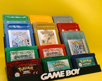 ゲームボーイクラシックGBAゲーム収納ディスプレイスタンドゲームカートリッジオーガナイザー任天堂ゲームボーイカラーアクセサリーゲームホルダーGBA SP用12インチ対応