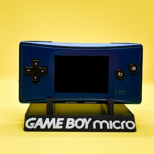 Nintendo Gameboy Micro Display Stand Handheld Retro Game Console Holder Gaming Device Gamer Accessory Gift For GB Micro