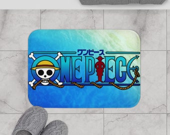 One Piece Bathroom Mat, One Piece Anime Bathroom Mat, One Piece Anime Bath Mat