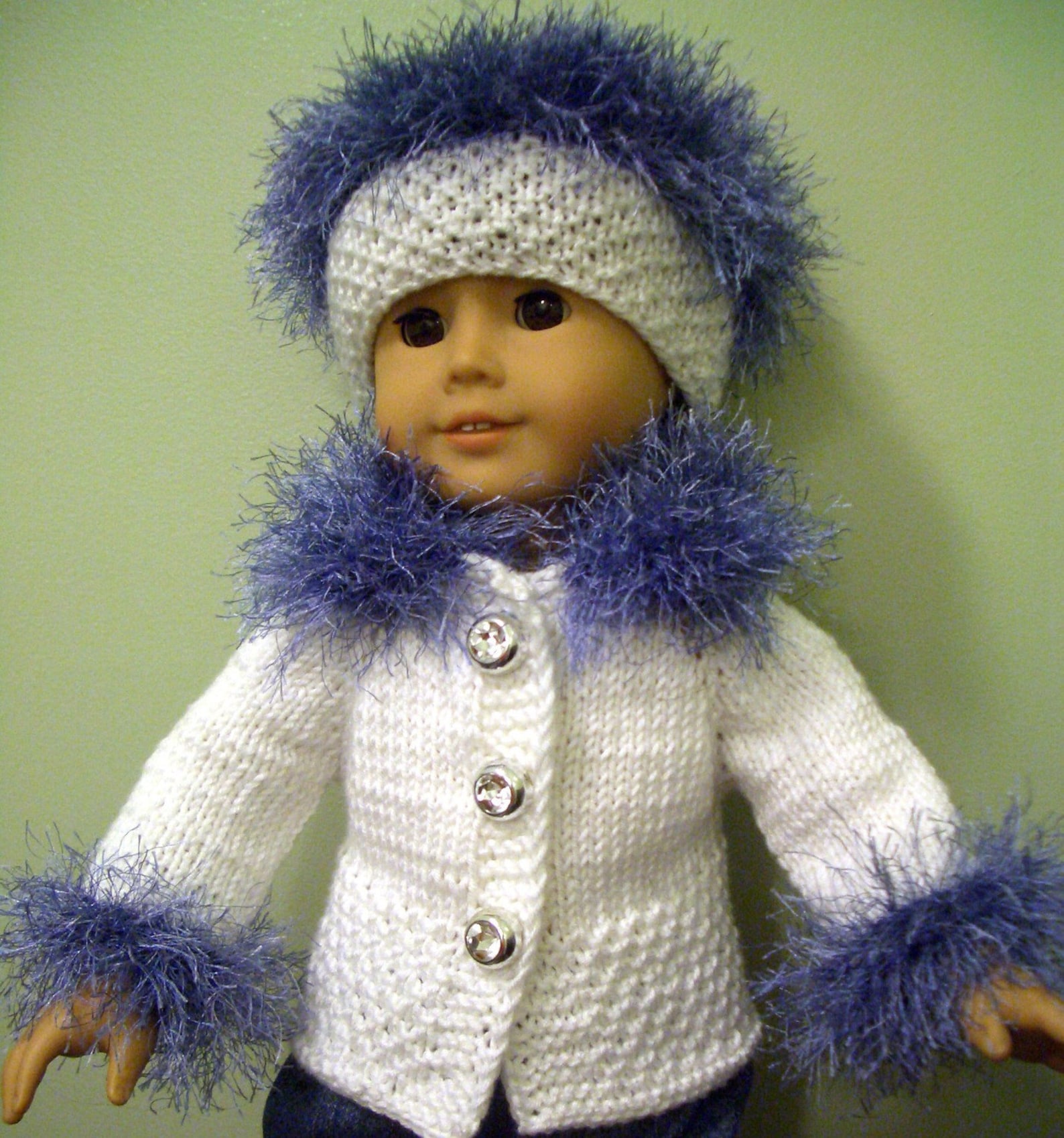 KNITTING PATTERN for American Girl 18 inch DOLL Beginner level Etsy