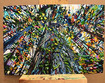 Signed Fine Art Matte Paper Print 13x19 inch Cedar Riot by Taralee Guild