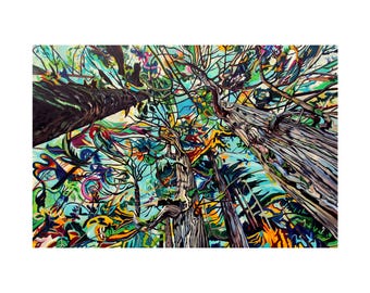 ART PRINT - Tofino Coast - British Columbia Painting by Taralee Guild on Canvas or Paper