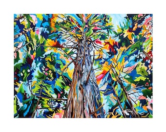 Transcending Forest Art Print: Canadian Landscape Painting