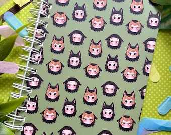 Trickster Kitty Reusable Stickerbook