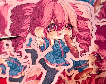 Kasane Teto UTAU Stickers