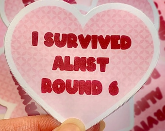 I Survived ALNST Round 6 Stickers