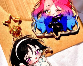 Alien Stage Acrylic Keychains Charms