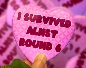 I Survived ALNST Round 6 Heart Button