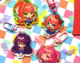 DDLC Mini Acrylic Keychains