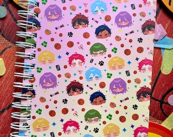 Rainbow Basketball Boys Reusable Stickerbook