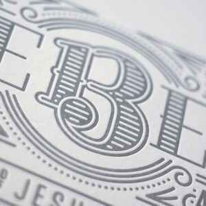 Articles of Faith Letterpress Poster image 2