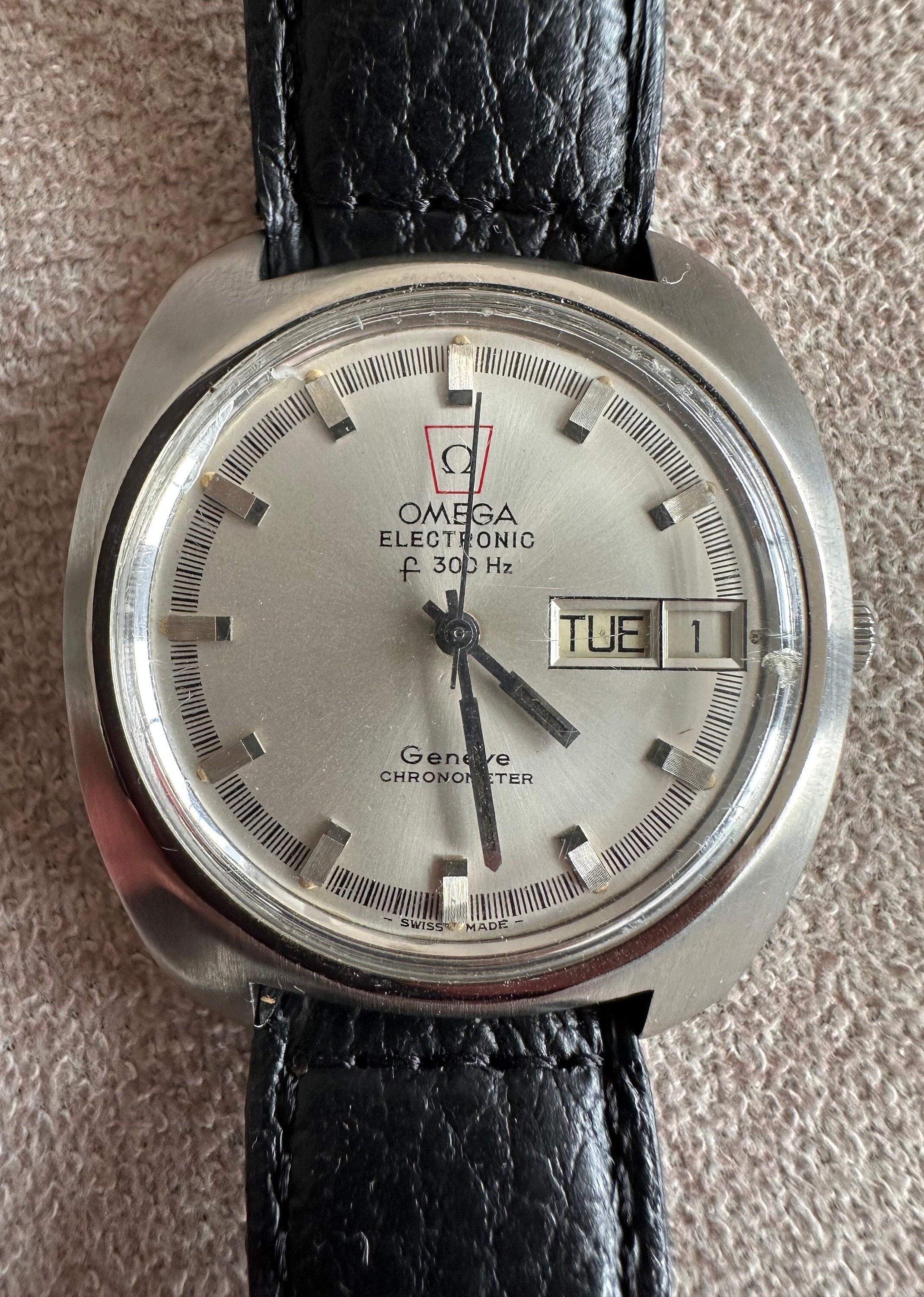 Omega electronic ref 198.031 cal 1260 fully serviced