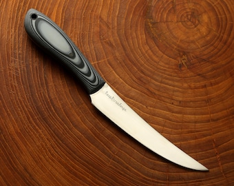 Cuchillo deshuesador convexo completo en Nitro V con mango gris