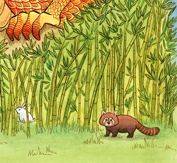 How To Draw A Bamboo Forest