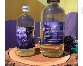 Aromatic Lavender Syrup