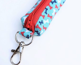 Lip Balm Pouch with Clip