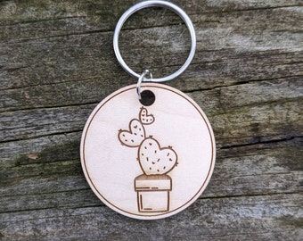 Laser Engraved Keychain