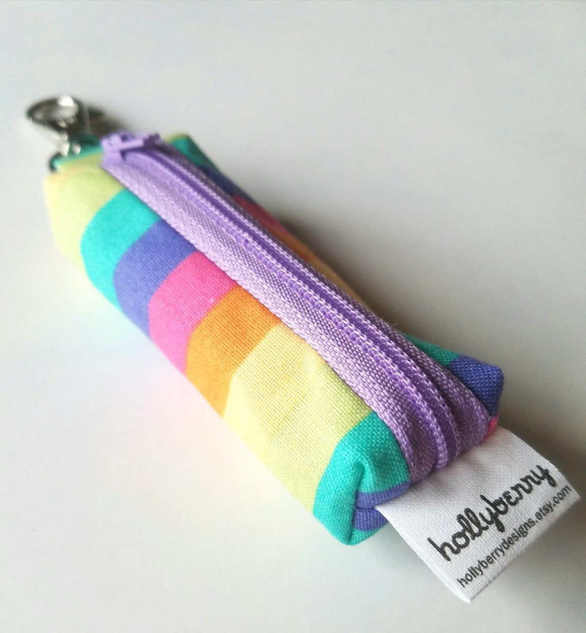 Lip Balm Pouch With Clip Etsy