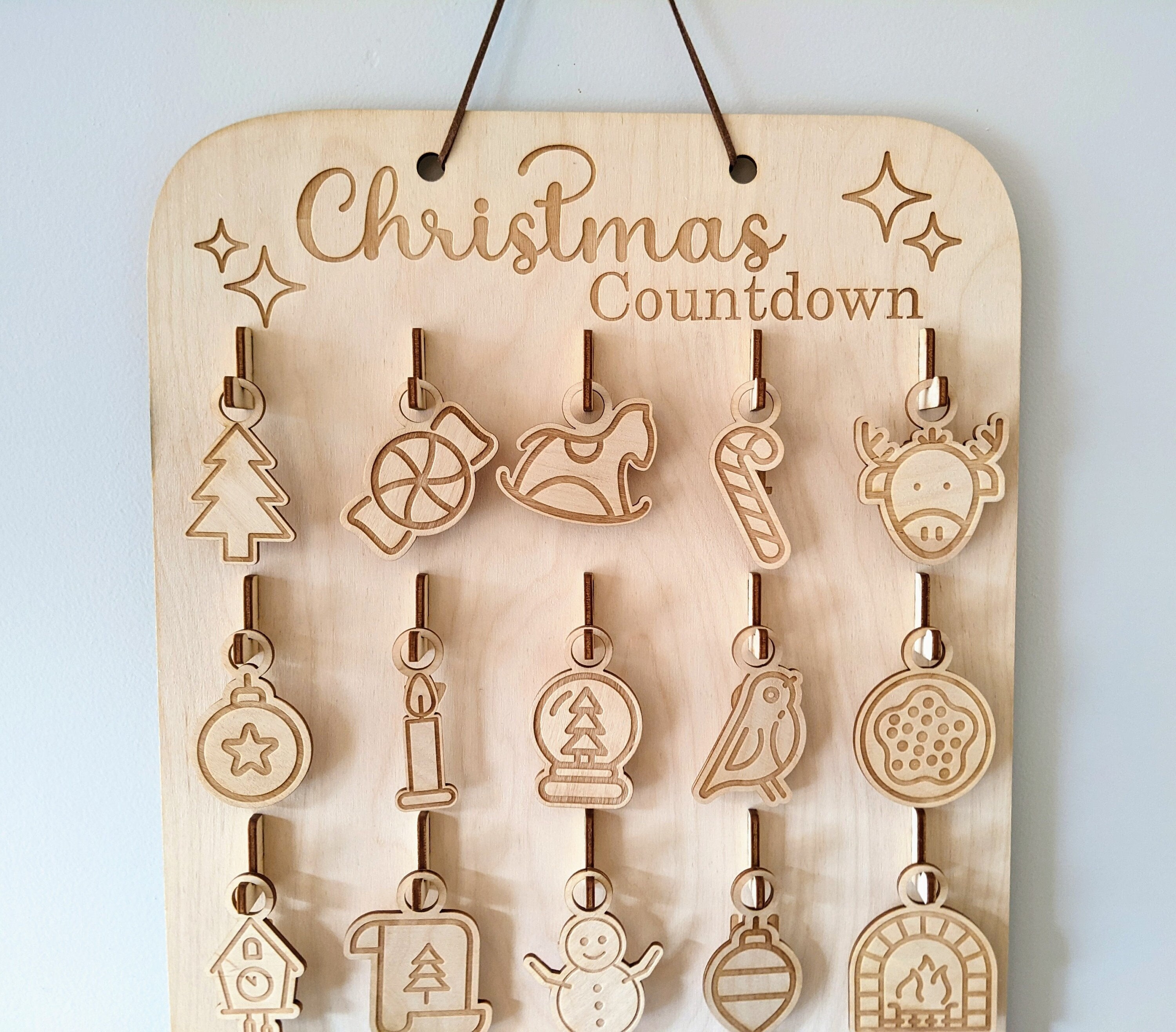 Christmas Advent Calendar Digital Download, SVG and Other File Types ...