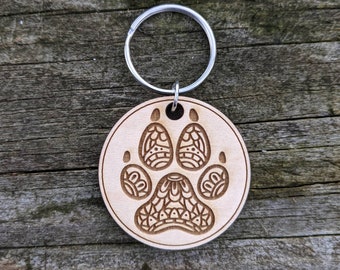 Laser Engraved Keychain