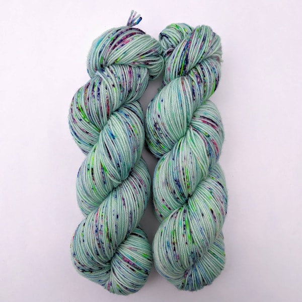 Spring Colors - Mint - Hand-dyed Sock Yarn