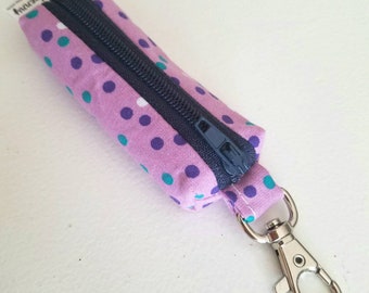 Lip Balm Pouch with Clip