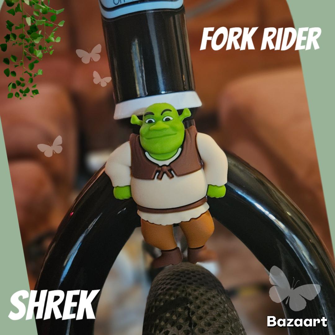 Shrek Fork Rider for Bicycles - Etsy